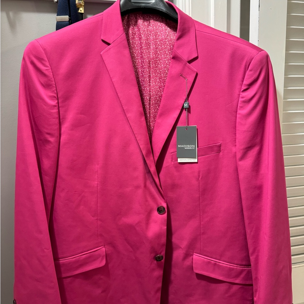 New Bright Pink Sport Coat